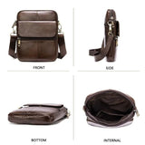 Eppo leren crossbodytas voor heren