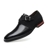Suède zakelijke herenschoenen