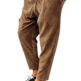 Gekleurde denim herenbroek