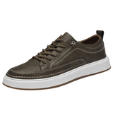 Elegante leren herensneakers
