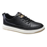 Klassieke leren herensneakers