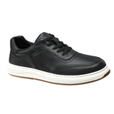 Minimalistische leren herensneakers