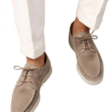 Suède nette herenschoenen