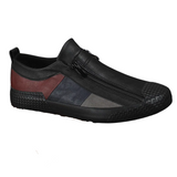 Leren herenschoenen met rits