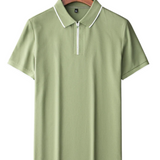 Elegante katoenen herenpolo