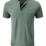 Casual katoenen heren-T-shirt