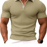 Slim fit herenpolo