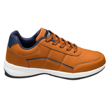 Stijlvolle leren herensneakers