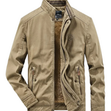 Elegante katoenen bomber-parka voor heren