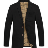 Premium katoenen herencolbert