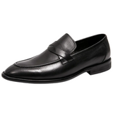 Elegante leren hereninstappers