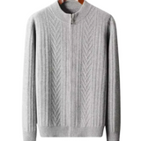 Fokke gebreid herengilet met patroon
