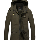 Elegante geïsoleerde winterjas voor heren