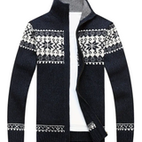 Elegant gebreid herenvest