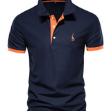Katoenen herenpolo in diverse kleuren