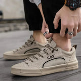 Urban leren herenschoenen