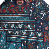 Casper herenoverhemd met korte mouwen – marineblauw