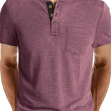 Casual katoenen heren-T-shirt