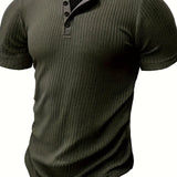 Elegant heren-T-shirt met dessin