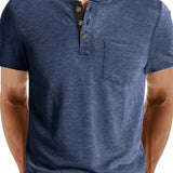 Casual katoenen heren-T-shirt