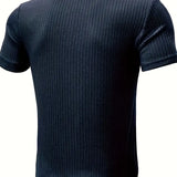 Elegant heren-T-shirt met dessin