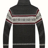 Elegant gebreid herenvest