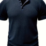 Elegant heren-T-shirt met dessin
