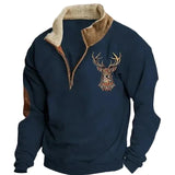 Bram vintage herentrui met rits