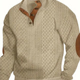 Elegante herentrui met knopen