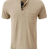 Casual katoenen heren-T-shirt