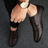Elegante leren nette herenschoenen