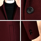 Leon elegante herenmantel