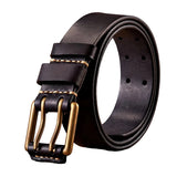 Fons vintage riem met dubbele gesp