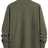 Casual corduroy herenvest