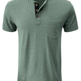 Casual katoenen heren-T-shirt