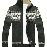 Elegant gebreid herenvest