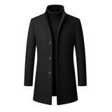Leon elegante herenmantel