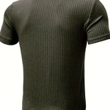 Elegant heren-T-shirt met dessin