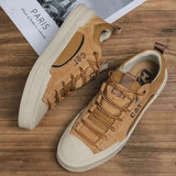 Urban leren herenschoenen