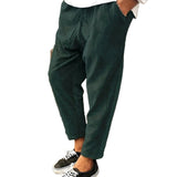 Gekleurde denim herenbroek