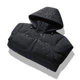 Elegante fleece herenhoodie