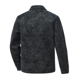 Hoogwaardige herenjas met suède-look