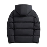 Elegante fleece herenhoodie