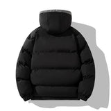 Elegante winterjas voor heren met capuchon