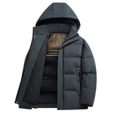 Elegante fleece herenhoodie