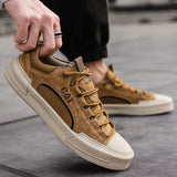 Urban leren herenschoenen