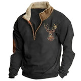 Bram vintage herentrui met rits