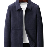 Elegante geweven herenjas