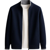 Elegant zachtgebreid herenvest