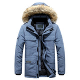 Elegante gewatteerde winterjas voor heren